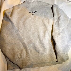 Monaco oversized crew neck